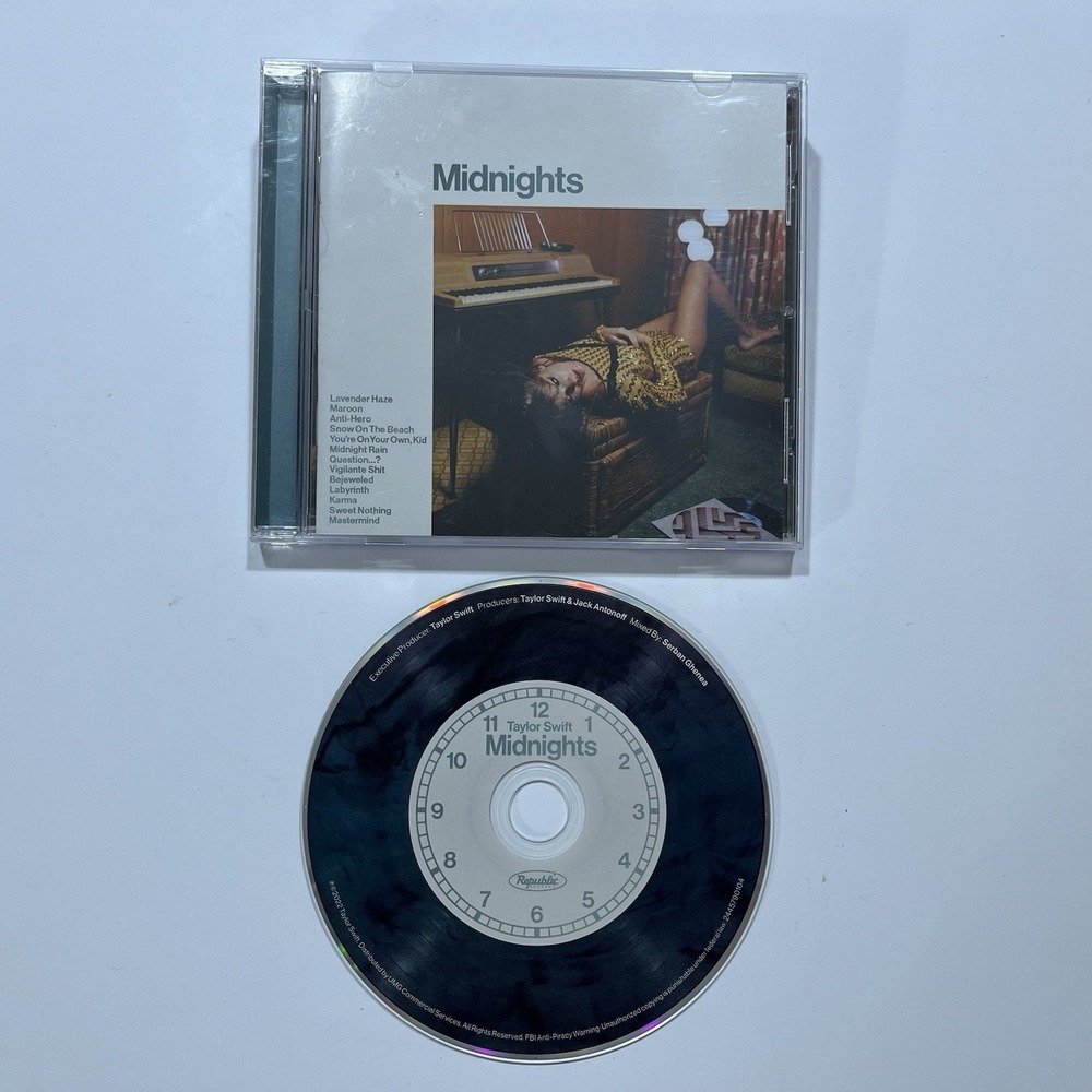 9286 Taylor Swift - Midnights: Jade Green Edition CD album‎